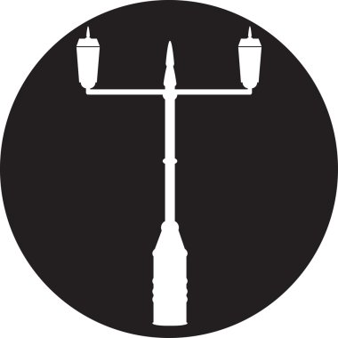 Sokak sokak lambası simgesi