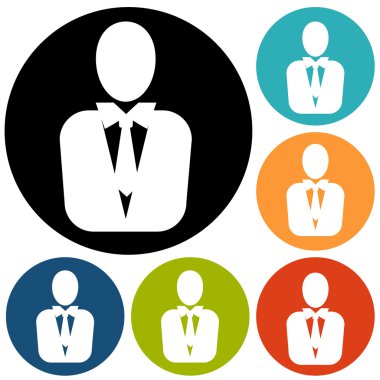 İşadamı, Yöneticisi simgeleri