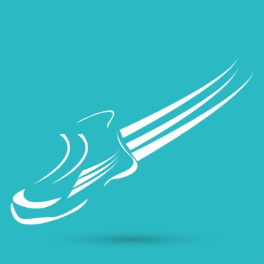 Spor, Koşu Ayakkabı simgesi