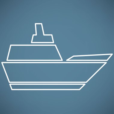 Gemi, cruise, simge seyahat