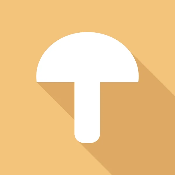 Houby, houby ikona — Stockový vektor