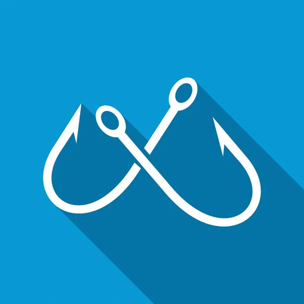 Fishing Hooks icon — Stock Vector