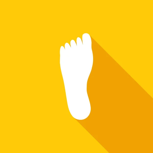 Footprint, foot icon — Stock Vector