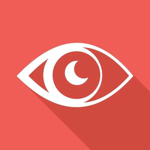 Occhio, icona della visione — Vettoriale Stock