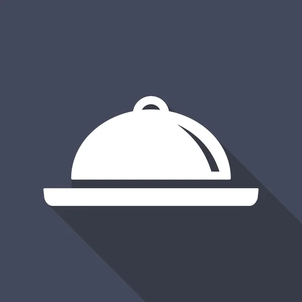 Comida, ícone de restaurante — Vetor de Stock
