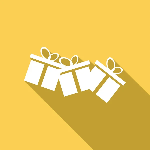 Icono de cajas de regalo — Vector de stock