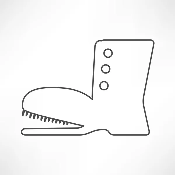 Shoemaker, boot icon — Stock Vector