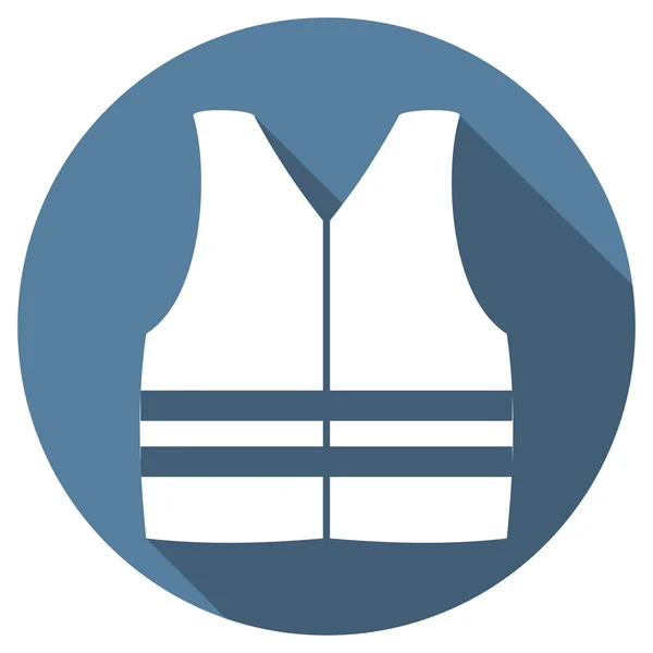 Colete salva-vidas, ícone de segurança —  Vetores de Stock