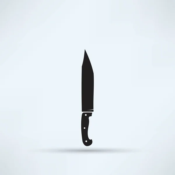 Cuchillo, utensilio, icono de la cocina — Vector de stock