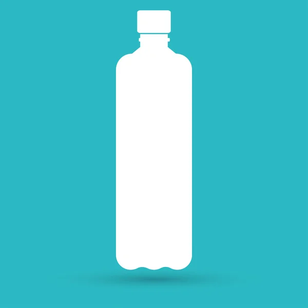 Icono de botella de agua — Vector de stock