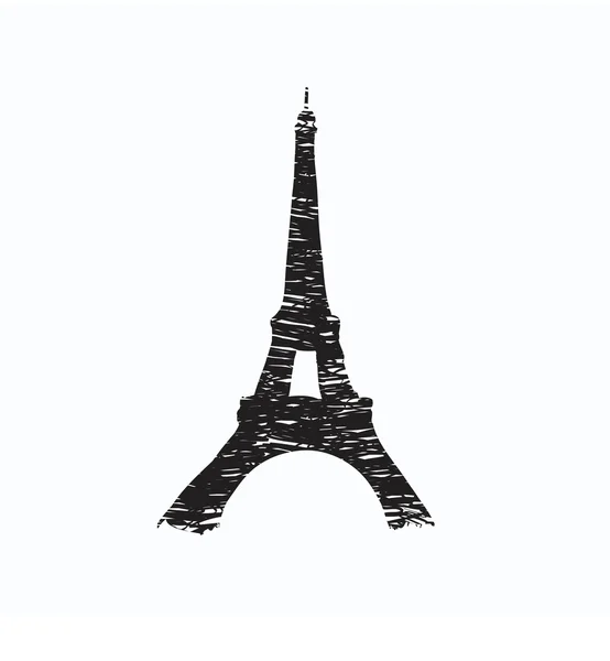 Eiffelturm-Ikone — Stockvektor