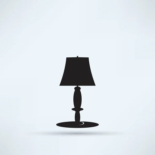 Table lamp icon — Stock Vector