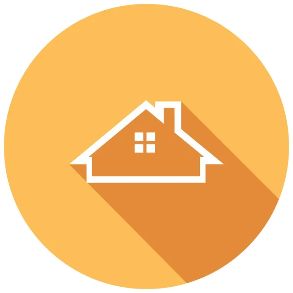 Icon of house, home, real estate — Stock Vector