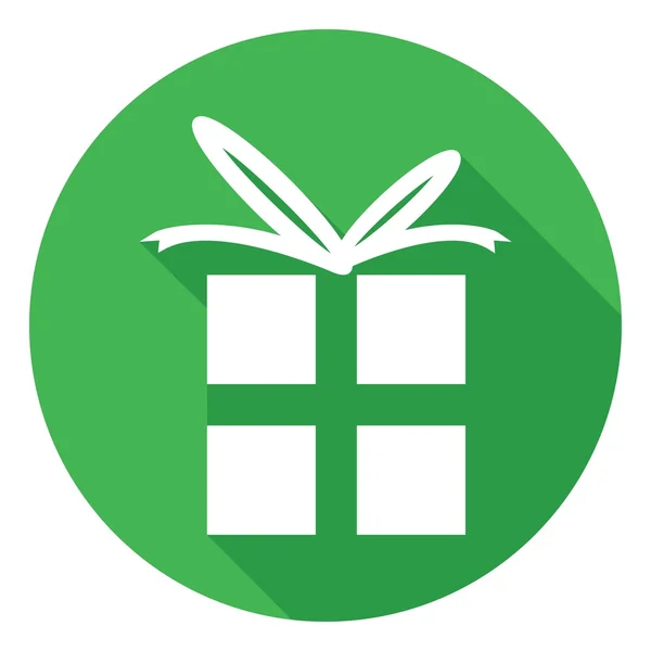 Geschenkbox-Symbol — Stockvektor