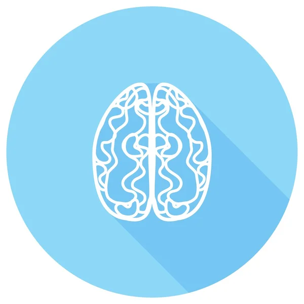 Icon of brain, mind, thinking — Stock Vector