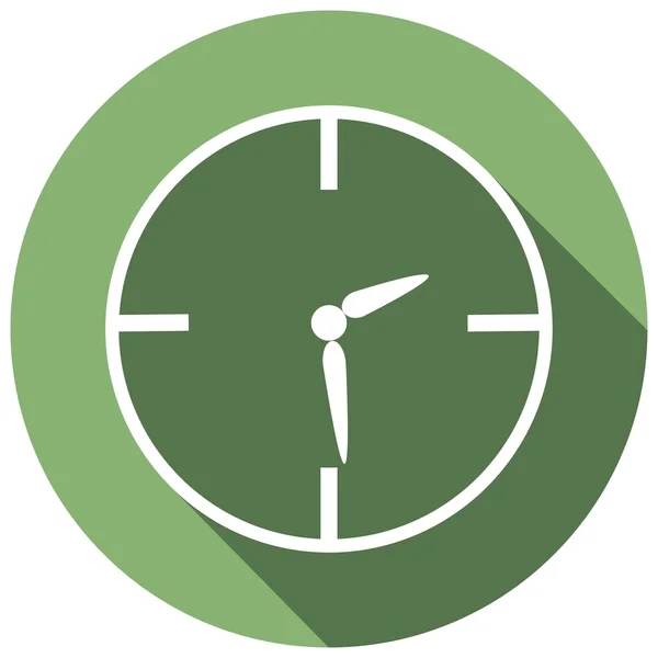 Reloj, icono de tiempo — Vector de stock