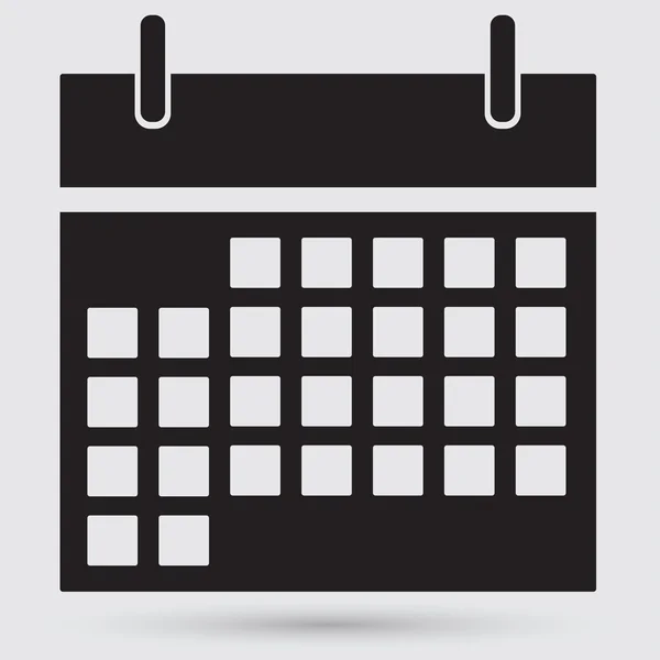 Calendario, pianificazione Icona — Vettoriale Stock