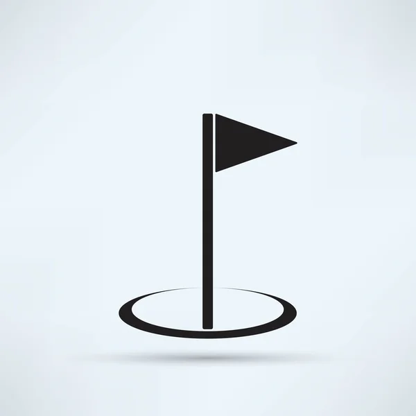 Golf, icône du sport — Image vectorielle