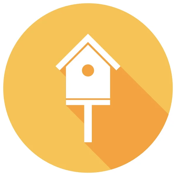 Bird house icon — Stock Vector