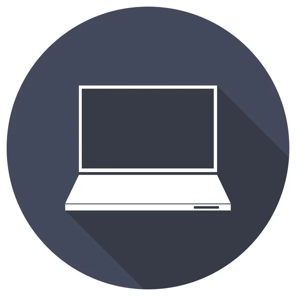 Laptop, notebook-ikon — Stock Vector