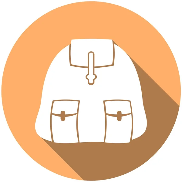 Mochila, ícone do saco —  Vetores de Stock