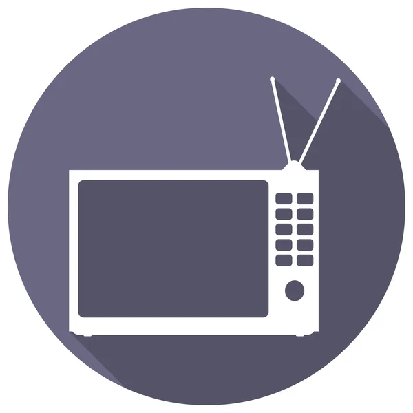 TV, televizní ikonu — Stockový vektor