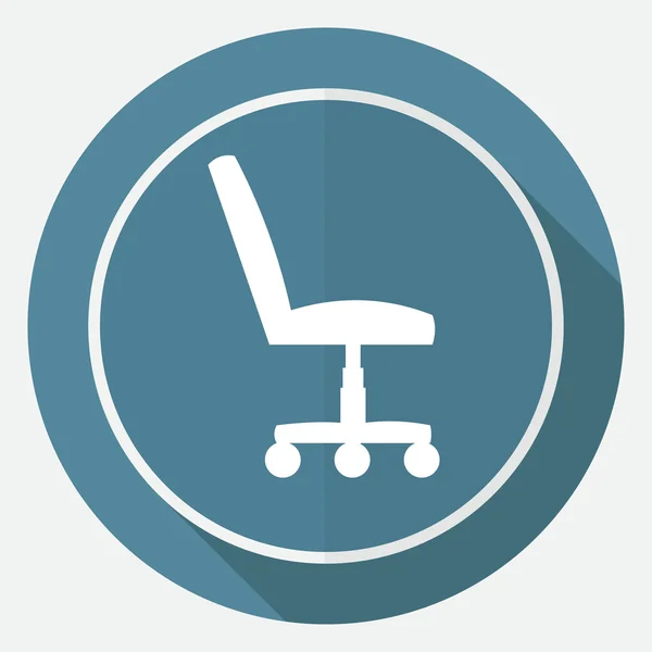 Office chair icon — Stock Vector