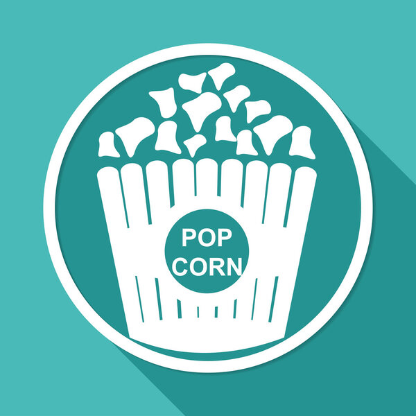 popcorn, snack icon