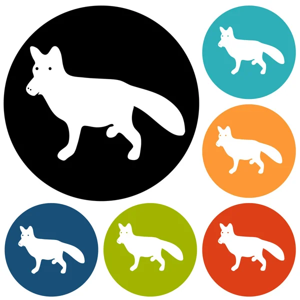 Ensemble d'icônes pour chien, animal, animal — Image vectorielle