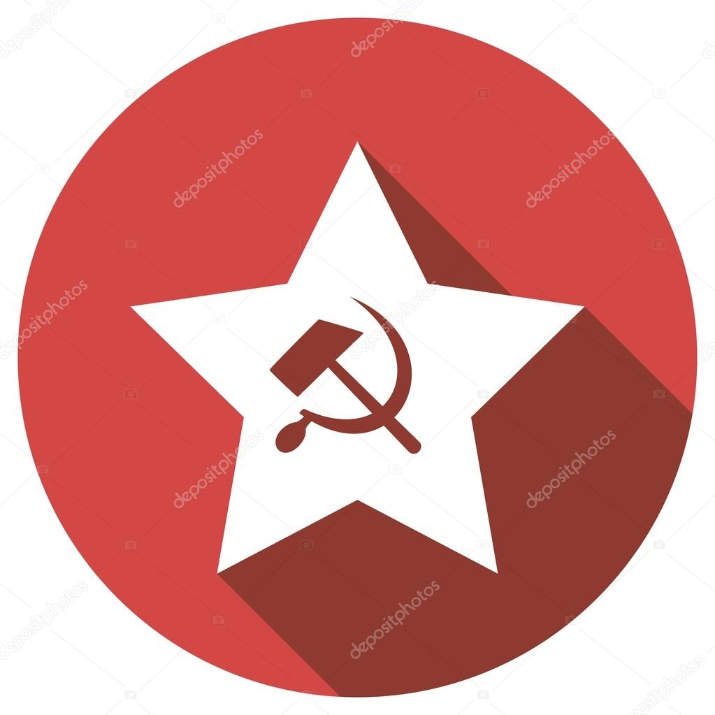 socialist symbol, star icon