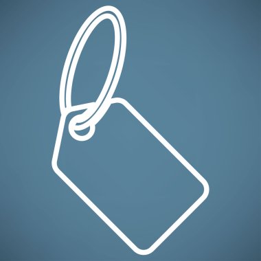 Satılık, fiyat etiketi simgesi