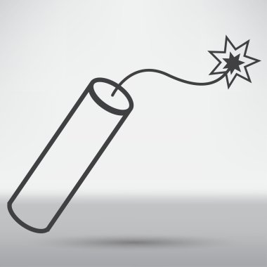 TNT, dinamit bomba simgesi