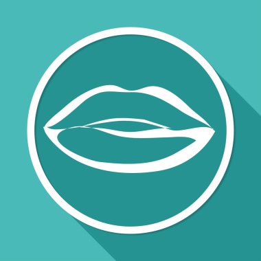 Öpücük, dudak simgesi