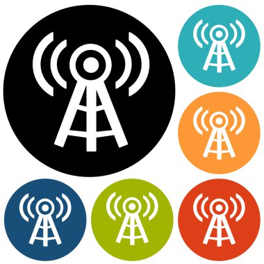 Kablosuz kule, wifi simgeler