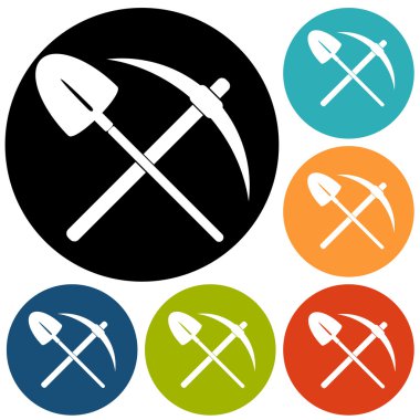 almak ve simgeler kürek