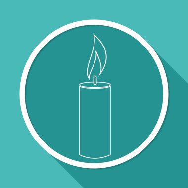 Mum yakmak, simge ateş