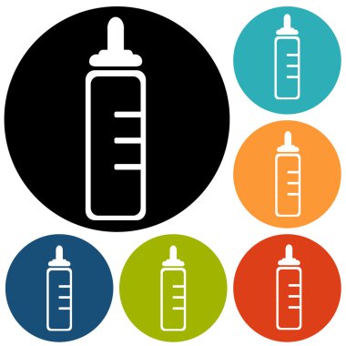 Bebek şişe simgeler