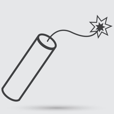 TNT, dinamit bomba simgesi