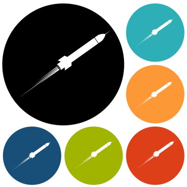 Uzay roketi, uçuş simgeleri