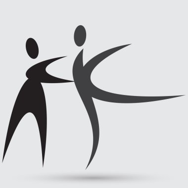 dans, dans çift simgesi