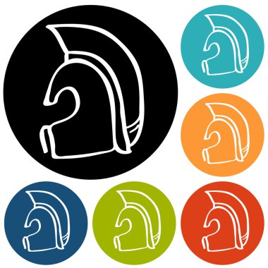 Yunan, eski kask simgeler