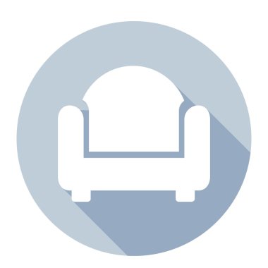 Sandalye, koltuk, mobilya simgesi