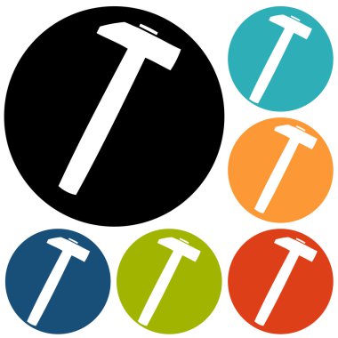 Ayarları, onarmak, simgeler çekiç