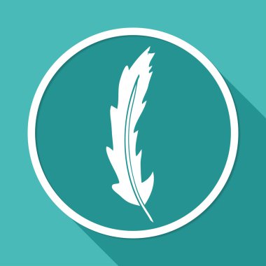 yazma, tüy, kalem simgesi