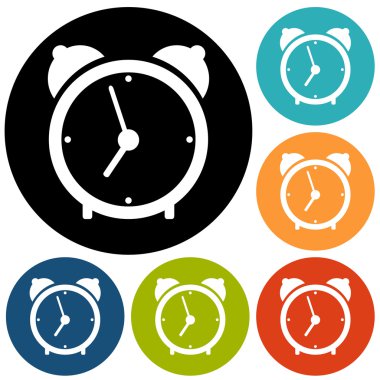 Saat, saat Icons set