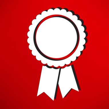 şeritler, rozet simge ile rozet