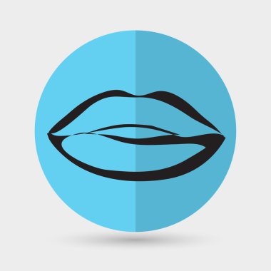 Öpücük, dudak simgesi