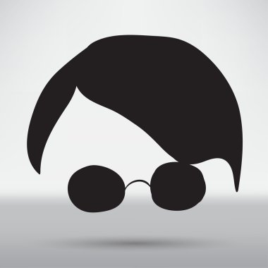 Gözlük simgesi bizzat