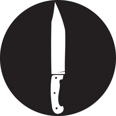 bıçak, kap, mutfak simgesi