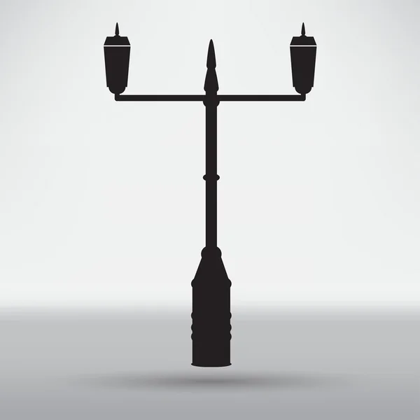 Straat Lamp Post pictogram — Stockvector